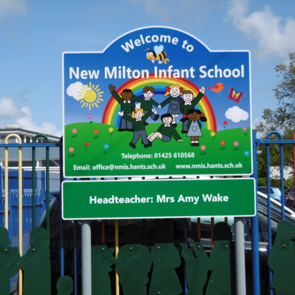 Schools and Colleges | Lush Signs New Milton | A family run signwriting ...